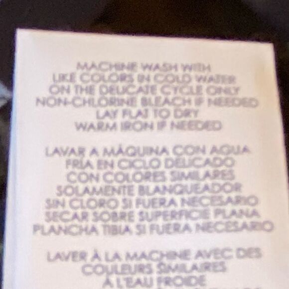 👚Cabi Floret Black Floral Ruffle Collar Button Long Sleeve Blouse Sz Small NWOT - Picture 6 of 10